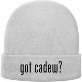 Skullies & Beanies got Cadew? - Soft Adult Beanie Cap - White - CB192WZGOM5 $23.10