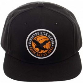 Baseball Caps Haikyu!! Karasuno High School Snapback Hat - C118LKYRYRN $23.93