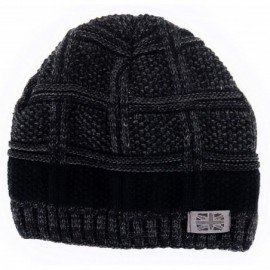 Skullies & Beanies Men's Hat - Black - CY18WRTR5CH $8.53