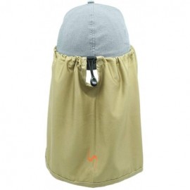 Sun Hats Sun Protection Hat Shade Attachment with SPF 45+ & Cooling Fabric - Sand - CM18U376U3W $13.42