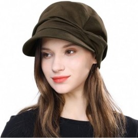 Newsboy Caps Packable Beret Newsboy Cap for Women Spring Summer Winter Gatsby Visor Hat 55-59 cm - 91567coffee - CJ19990X69H ...