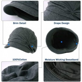 Newsboy Caps Packable Beret Newsboy Cap for Women Spring Summer Winter Gatsby Visor Hat 55-59 cm - 91567coffee - CJ19990X69H ...