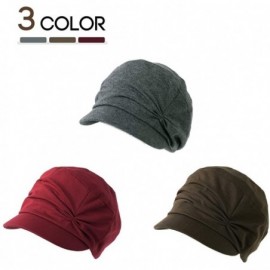 Newsboy Caps Packable Beret Newsboy Cap for Women Spring Summer Winter Gatsby Visor Hat 55-59 cm - 91567coffee - CJ19990X69H ...