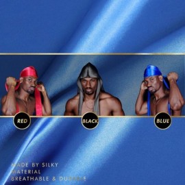 Skullies & Beanies 4PCS Silky Durags for Men 360 Waves- Designer Do Rag- Award 1 Wave Cap - S-money Brb 4pcs - CV18YLCZQDU $1...