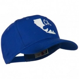 Baseball Caps California with Bear Embroidered Cap - Blue - C911JL1CK77 $24.30