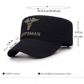 Baseball Caps Fashion Solid Color Unisex Adjustable Strap Cadet Cap Embroidered - 2-camouflage - CH18W2M6QXR $11.22