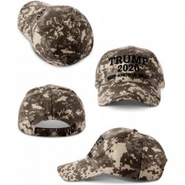 Baseball Caps Grommets Supporting President Election Camouflage - CC18R7ZRADZ $10.04