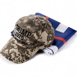 Baseball Caps Grommets Supporting President Election Camouflage - CC18R7ZRADZ $10.04