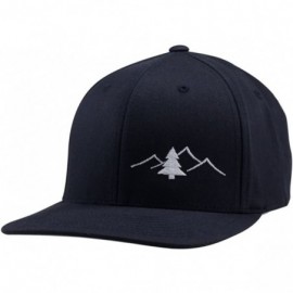 Baseball Caps Flexfit Pro Style Hat - The Great Outdoors - Navy - C017WU3AGG6 $48.91