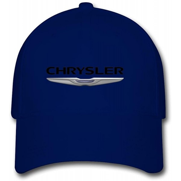 Sun Hats Chrysler Logo Nice Baseball Caps for Everyone Hats - Navy - CG12LZUQQH1 $9.14