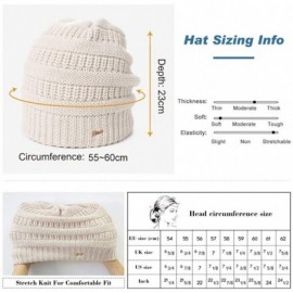 Skullies & Beanies Womens Knit Visor Beanie Newsboy Cap Winter Warm Hat Cold Snow Weather Girl 55-60cm - 99724-green - CT18II...