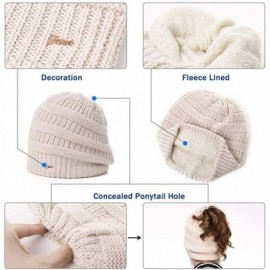 Skullies & Beanies Womens Knit Visor Beanie Newsboy Cap Winter Warm Hat Cold Snow Weather Girl 55-60cm - 99724-green - CT18II...