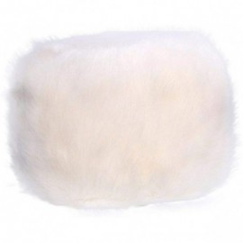 Skullies & Beanies Women Elegant Fur Hat Winter Warm Soft Faux Fur Cap Ski Hats Bonnet - Beige - CI18Y3IGM4T $9.24