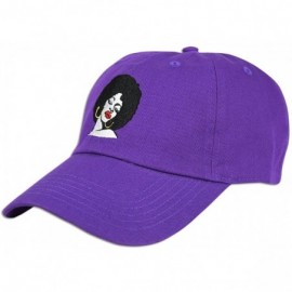 Baseball Caps Melanin Embroidered Dad Cap Hat Adjustable - Purple - C618DS9L9SG $14.99
