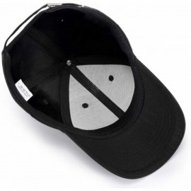 Baseball Caps Shark Baseball Cap Adjustable Plain Cotton Dad Hat Black - CQ18O53S3CK $8.35