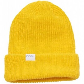 Skullies & Beanies Men's The Stanley Beanie - Yellow - CI18XOYEH04 $16.90