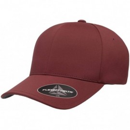 Baseball Caps Flexfit Delta 180 Ballcap - Seamless- Lightweight- Water Resistant Cap w/Hat Liner - Maroon - CL196NNR80Y $14.68