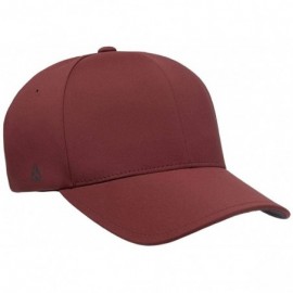 Baseball Caps Flexfit Delta 180 Ballcap - Seamless- Lightweight- Water Resistant Cap w/Hat Liner - Maroon - CL196NNR80Y $14.68