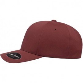 Baseball Caps Flexfit Delta 180 Ballcap - Seamless- Lightweight- Water Resistant Cap w/Hat Liner - Maroon - CL196NNR80Y $14.68