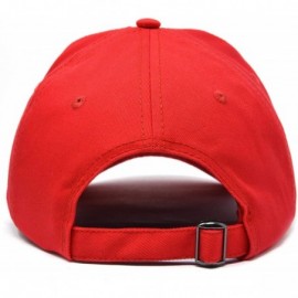 Baseball Caps Jack-O-Lantern Halloween Pumpkin Hat Mens Womens Baseball Cap - Red - CY18YZILILC $11.25