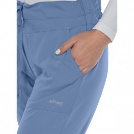 Headbands Grey's Anatomy Signature Women's 2207 3 Pocket Low Rise Scrub Pant - Ciel Blue - CH11N5NG5GT $50.31
