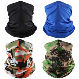 Balaclavas Seamless Face Mask Neck Gaiter Scarf Sun UV Protection Dust Wind Bandana Balaclava Headwear for Men Women - C1197T...