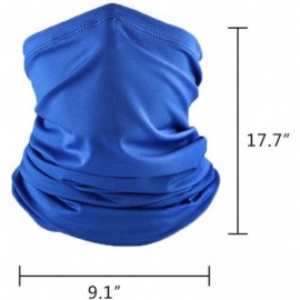 Balaclavas Seamless Face Mask Neck Gaiter Scarf Sun UV Protection Dust Wind Bandana Balaclava Headwear for Men Women - C1197T...