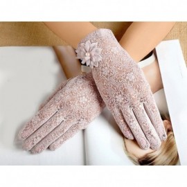 Headbands Bridal Gloves Lace Wedding Party Evening Short Gloves - A Light Purple - CY12EQBL6HL $24.60