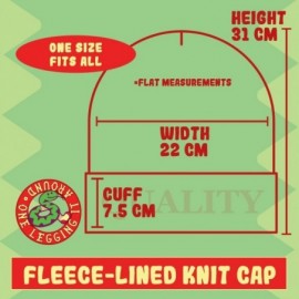 Skullies & Beanies got Frequencies? - Soft Adult Beanie Cap - Neon Green - C31937G2IGW $19.22