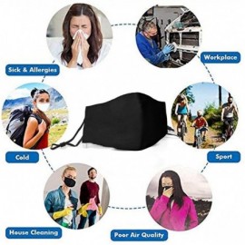 Balaclavas Unisex Multi Dust Face Cover Mouth Protection Washable Reusable Cloth Cover - C51983604QC $16.98