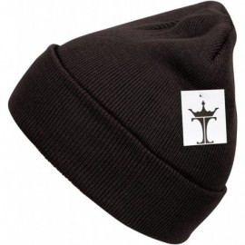 Skullies & Beanies Solid Color Long Beanie - Black - CQ112V08R3V $11.68