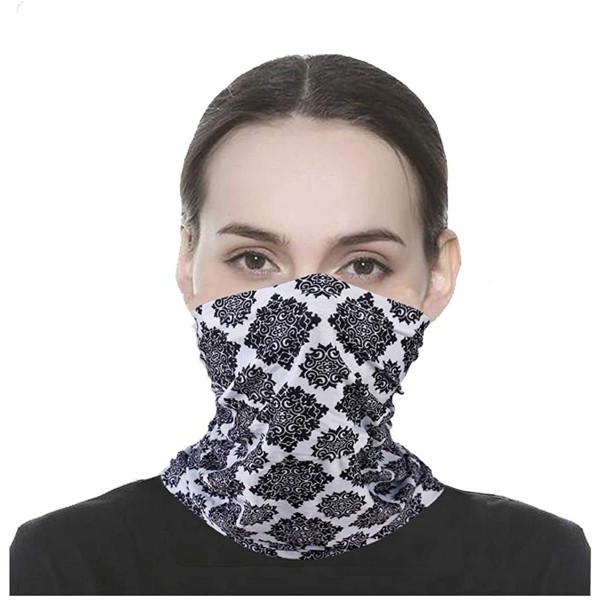 Balaclavas Bandanas Gaiter Carbon Filters Outdoors - 2pcs Neck Gaiter+10pcs Filter-05 - CK198N4XUHU $29.51