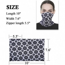 Balaclavas Bandanas Gaiter Carbon Filters Outdoors - 2pcs Neck Gaiter+10pcs Filter-05 - CK198N4XUHU $29.51