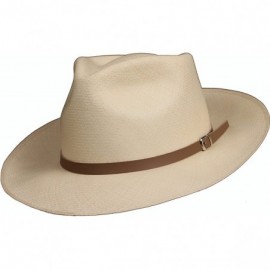 Sun Hats Leather Panama Hat Band - (Half Inch) - Tan - C6185X39WI3 $12.54