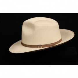 Sun Hats Leather Panama Hat Band - (Half Inch) - Tan - C6185X39WI3 $12.54
