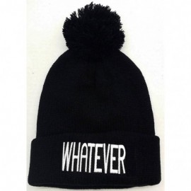 Skullies & Beanies Shop Pom - pom Design beanie - Whatever - CE11R4OSL85 $15.28