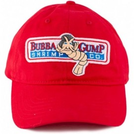 Baseball Caps Bubba Gump Shrimp Red Hat Cap - CR11FMQ4GGD $12.28