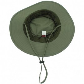 Bucket Hats Wide Brim Sun Hat Mesh Bucket Hat Lightweight Bonnie Hat Perfect for Outdoor Activities - Grass Green - C7180CSMA...