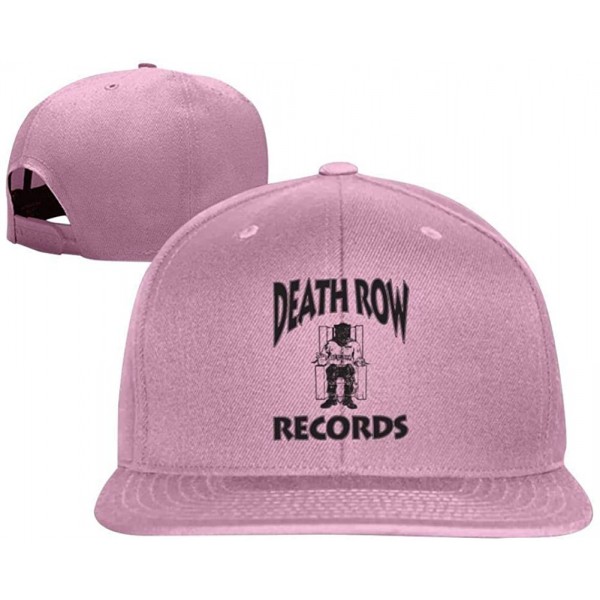 Baseball Caps Baseball Cap Death Row Records Outdoor Wild Hat Adjustable Trucker Hat - Pink - CU18OWE40SA $15.36