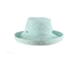 Sun Hats Women's Cotton Hat with Inner Drawstring and Upf 50+ Rating - Aqua - C0119CUZZ1Z $26.25