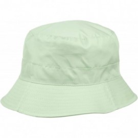Rain Hats Adjustable Waterproof Bucket Rain Hat in Nylon- Easy to fold CL3056 - Cl3056mint - CN18IRW657I $13.78