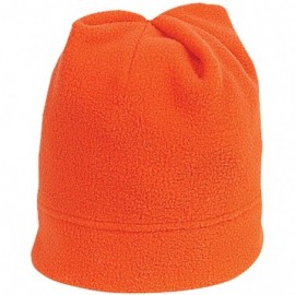 Skullies & Beanies Stretch Fleece Beanie Cap (C900) Hat - Orange - C2111CTPYW9 $7.36