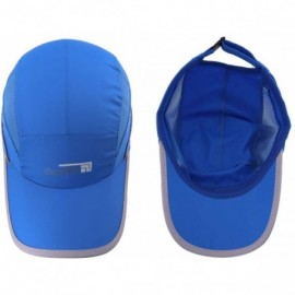 Baseball Caps Running Cap Water Repellent Sport Hat for Men (7-7 1/2) - Original Version Blue - CP18EM09NIG $12.51