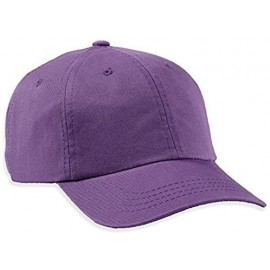 Baseball Caps Unstructured Baseball Cap-0670 - Purple - CF129XL90O5 $20.13