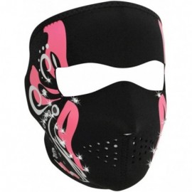 Balaclavas Neoprene Face Mask - Mardi Gras with Rhinestones - Full Mask - C911DD6FQLX $33.80