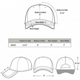 Baseball Caps Plain Blank Baseball Caps Adjustable Back Strap Wholesale Lot 6 Pack - Black - C318S8YD34M $15.48