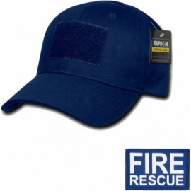 Baseball Caps Genuine Tactical Constructed Ball Operator Cap Navy Caps with Free Patch - Navy - Fire Rescue - CN110JSZKXH $13.40