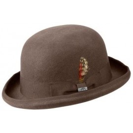 Fedoras Humphrey Wool Bowler Hat - Brown - CV11KXSPDBH $42.60