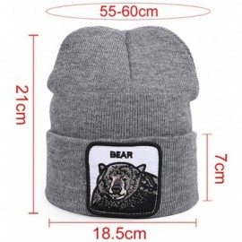 Skullies & Beanies Caps for Women Winter-Winter Knitting Meow Beanie Hat and Snapback Men and Women Hiphop Cap-Girls' Hats & ...