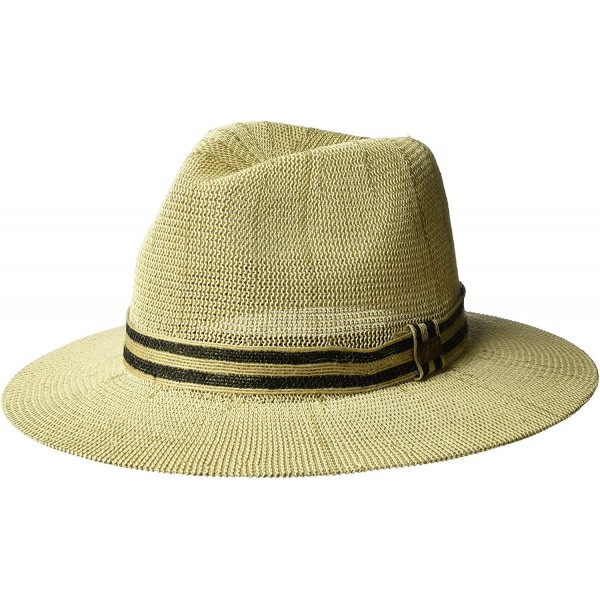 Fedoras Men's Torslef Drop Brim Fedora - Natural - CC186DYIOY6 $50.73